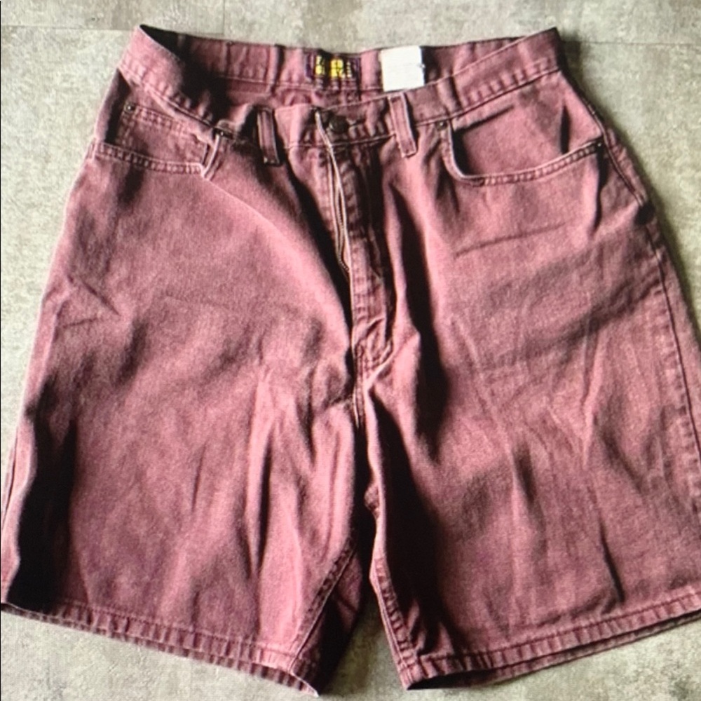 Faded Glory Women's Burgundy Jean Shorts
